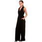 Womens Nina Leonard Sleeveless Collar Jumpsuit - image 4