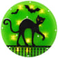 Northlight Seasonal 13.75in. Lighted Black Cat Window Silhouette - image 1