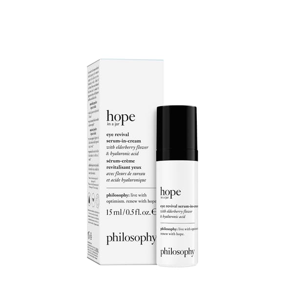 Philosophy Hope in a Jar 0.5oz. Eye Revival Serum in Cream