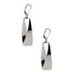 Anne Klein Silver-Tone Leverback Drop Earrings - image 1