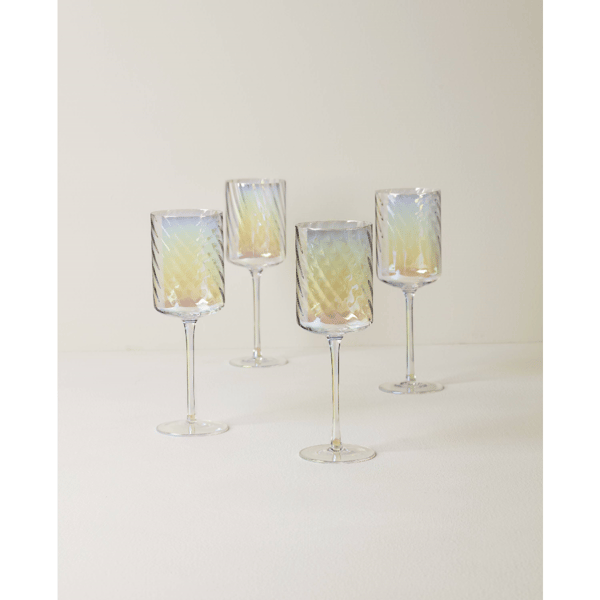 Lenox® Tuscany Classics Iridescent Red Wine Glasses - Set of 4