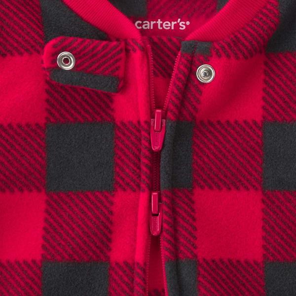 Baby Unisex (NB-9M) Carter''s® Buffalo Check Sleep & Play Pajamas