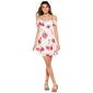 Juniors No Comment Goddess Garden Off The Shoulder A-Line Dress - image 1
