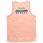 Young Mens Hurley Striped Sunrise Graphic Tank Top - image 3