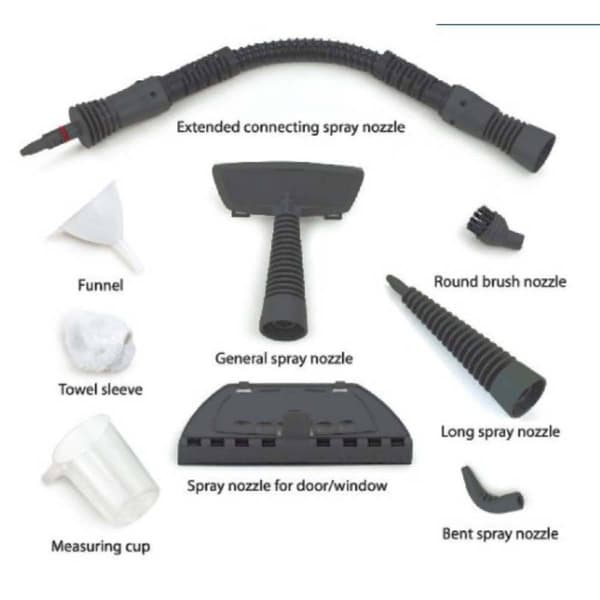 DB Tech Handheld Multi-Purpose Pressurized Steam Cleaner