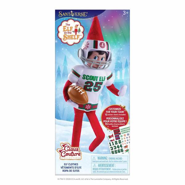 The Elf on the Shelf® CC Jolly Jersey Custom Football Kit