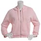 Juniors Derek Heart Fleece Lined Slouchy Zip up Hoodie - image 1