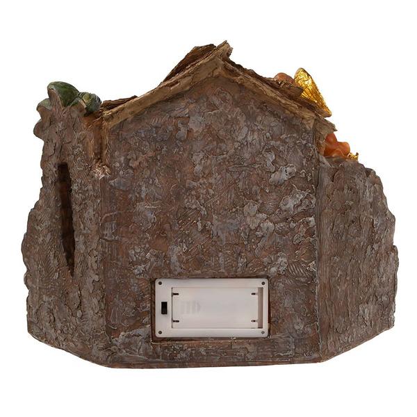 Kurt S. Adler 10.4in. Light-Up Nativity Table Piece