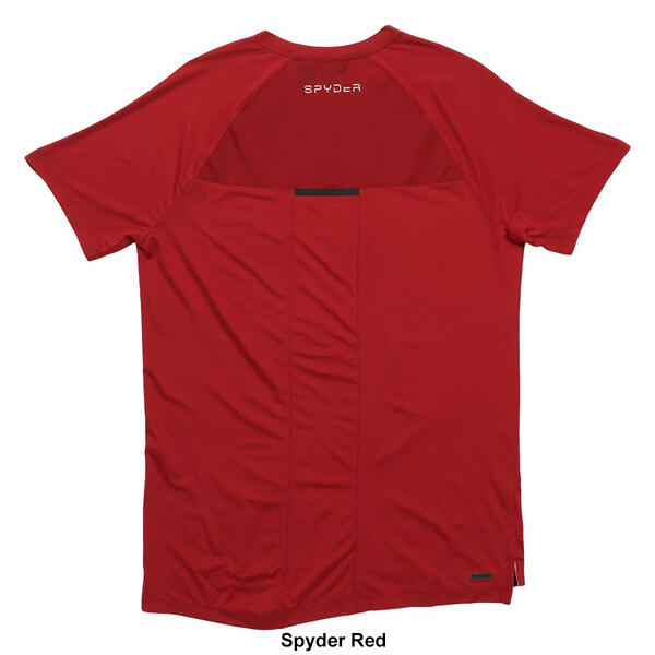 Mens Spyder Active Poly Spandex T-Shirt