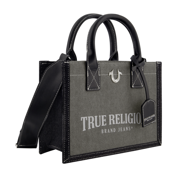 True Religion Modern Edge Denim Tote