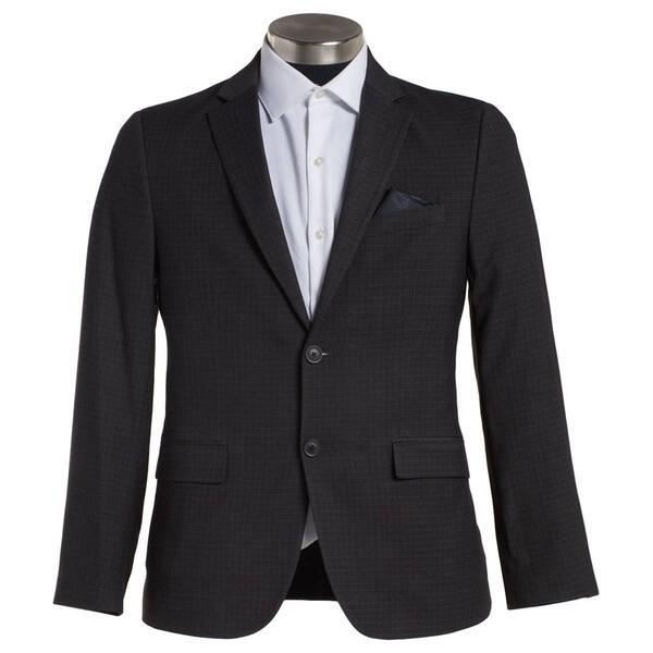Mens Vince Camuto Grey Checkered Suit Jacket - image 