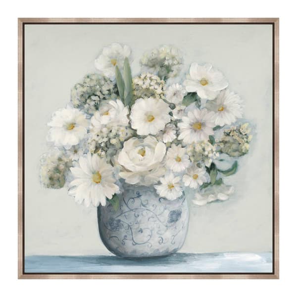 Artisan Home Ambar Ornaments Floral Canvas Wall Decor