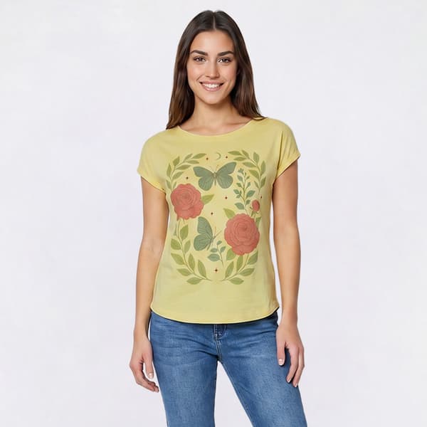 Womens Bare Your Soul By Sweet Soul Dolman Sleeve Tee - image 