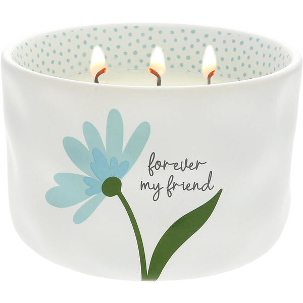 Pavilion Forever my Friend Reveal Triple Wick Candle - image 