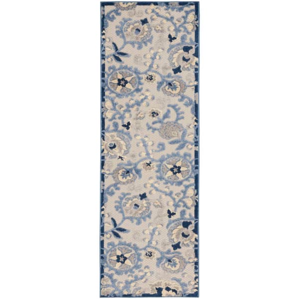 Nourison Aloha Farmhouse Indoor/Outdoor Runner - image 