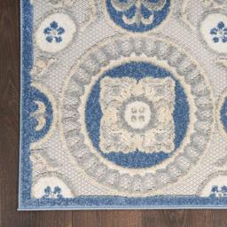 Nourison Aloha Tile Pattern Indoor/Outdoor Area Rug