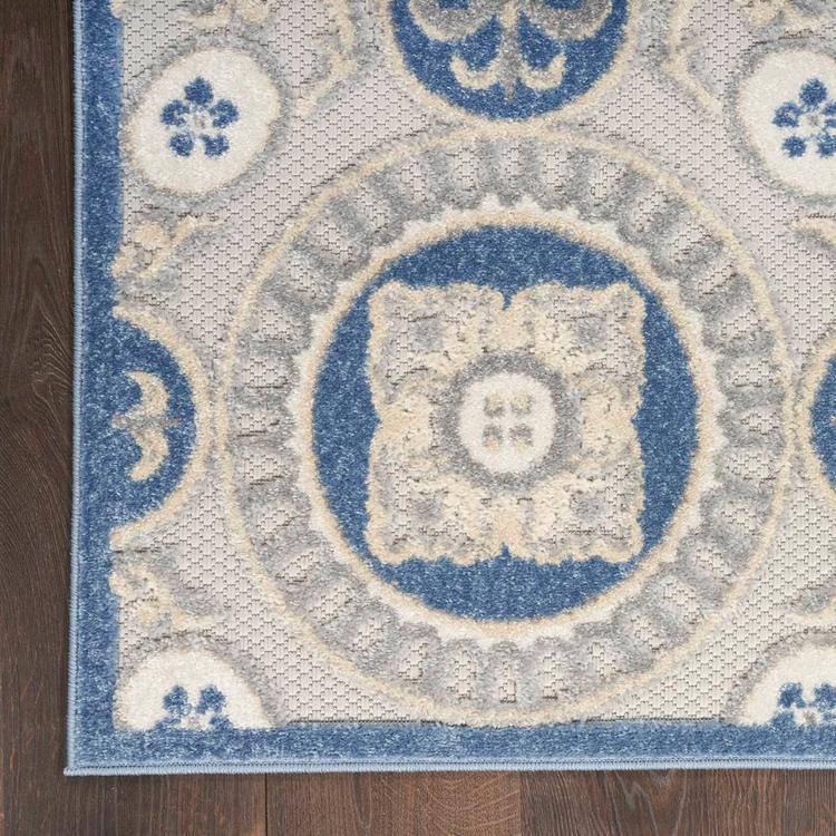 Nourison Aloha Tile Pattern Indoor/Outdoor Area Rug