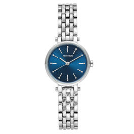 Womens Armitron Silver Tone Bracelet Watch - 75-5704BLSV