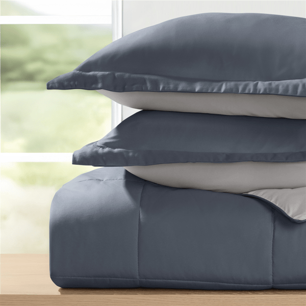 Soft Essentials Ultra Soft Reversible Comforter Set - image 