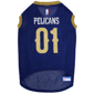 NBA New Orleans Pelicans Basketball Mesh Pet Jersey - image 1