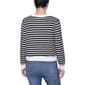 Plus Size NY Collection Stripe Button Front Knit Cardigan - image 4
