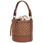 Tommy Bahama Raffia & Woven Drawstring Convertible Bucket Bag - image 3