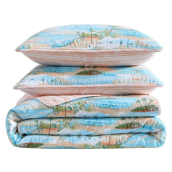 Tommy Bahama Bon Voyage Quilt Set