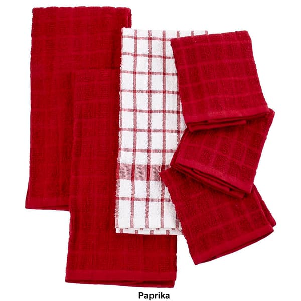 6pk. Kitchen Towel & Dish Cloth Set