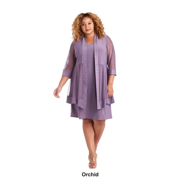Plus Size R&M Richards Shift Dress and Jacket