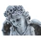 Hi-Line Gift Kneeling Angel Holding Flowers Garden Statue - image 4