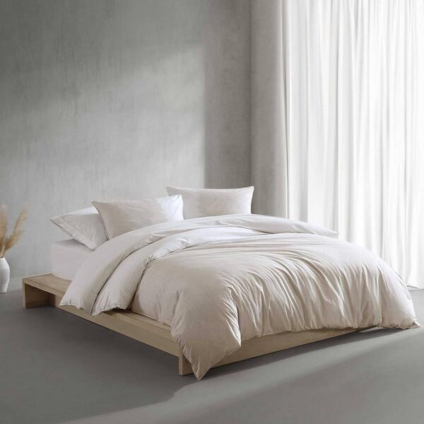 Calvin Klein Ikat Pinstripe Cotton 3pc. Duvet Cover Set - image 