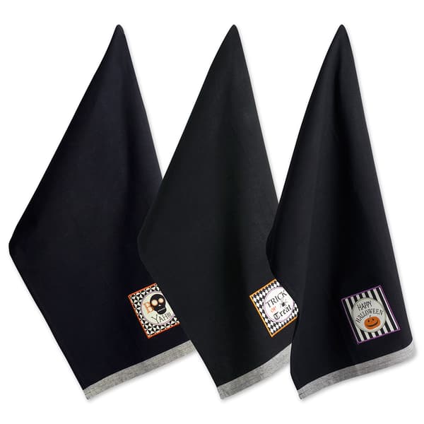DII® Embellished All Hallows Eve Kitchen Towel Set Of 3