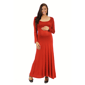 Womens 24/7 Comfort Apparel Long Sleeve Maternity Maxi Dress - image 1