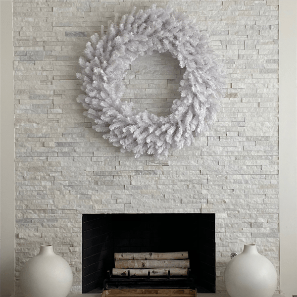 Northlight 48in. Snow White Pine Artificial Christmas Wreath