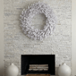 Northlight 48in. Snow White Pine Artificial Christmas Wreath - image 4
