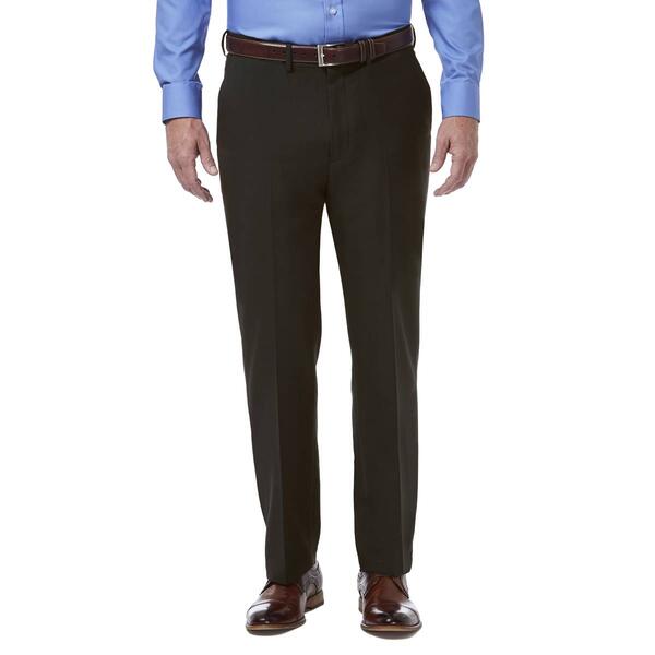 Mens Haggar&#40;R&#41; Premium Comfort Classic Fit Flat Front Dress Pant - image 