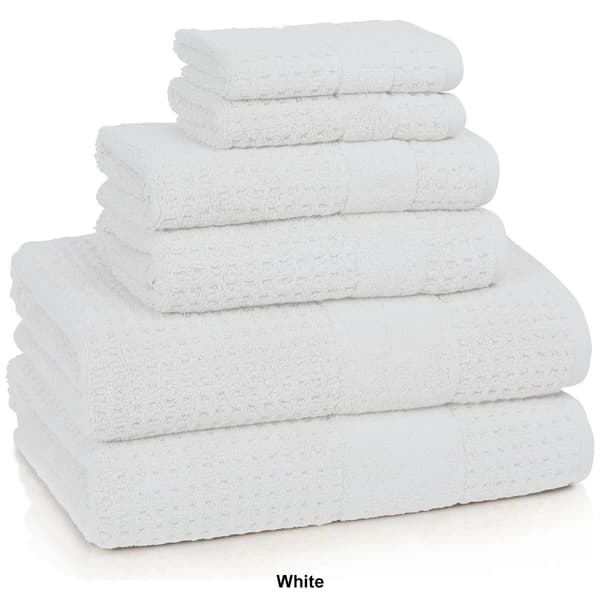 Cassadecor Checkered 6pc. Towel Set Collection