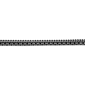 Mens Lynx Antique Black Finish Stainless Steel Layered Bracelet - image 2