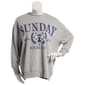 Juniors Plus Gold Rush French Terry Sunday Social Club Sweatshirt - image 2