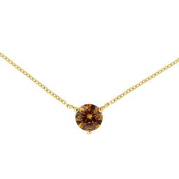 Haus of Brilliance 1/2ctw. Yellow Lab Grown Diamond Pendant