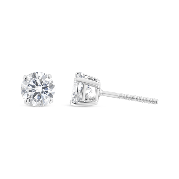Haus of Brilliance 5/8ctw Lab Grown Diamond Classic Stud Earrings