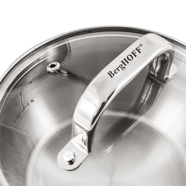 BergHOFF Belly Shape 3pc. Fry Pan & Saucepan Cookware Set