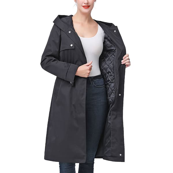 Womens BGSD Waterproof Hooded Zip-Out Lined Coat