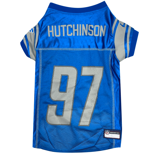 NFLPA Detroit Lions Aidan Hutchinson Pet Jersey - image 