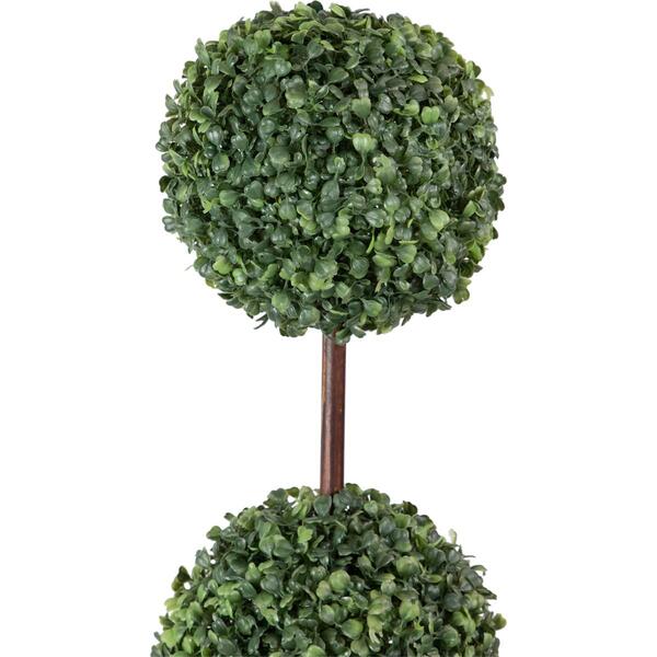 Northlight Seasonal 4ft. Artificial Triple Ball Topiary Tree