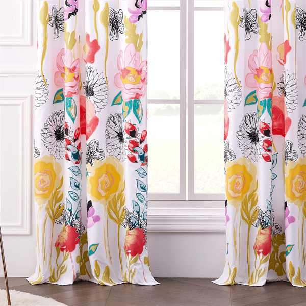 Greenland Home Fashions™ Watercolor Dream 2pc. Curtain Panel Set