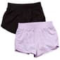 Toddler Girl 90 Degree by Reflex 2pk. Running Shorts w/ Laser Cut - image 1