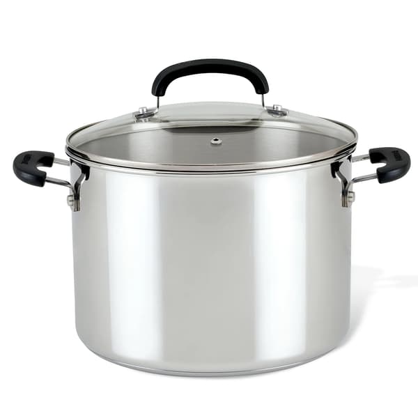Farberware Brilliance 8-Qt Covered Stockpot - image 