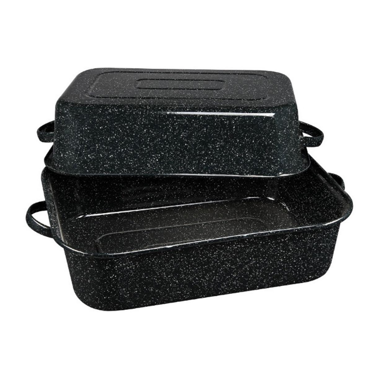 Granite Ware® 22in. Covered Rectangle Roaster