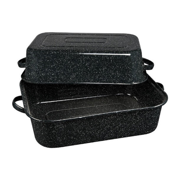 Granite Ware&#40;R&#41; 22in. Covered Rectangle Roaster - image 